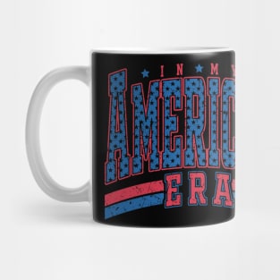 In My 4Th Of July Era American Independence Day Retro Groovy Mug